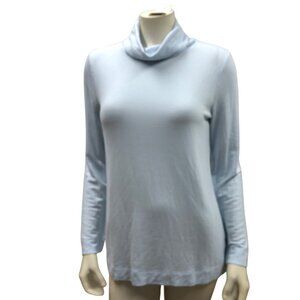 A New Day‎ Womens Light Blue Cowl Neck Long Sleeve Top Size S NWT